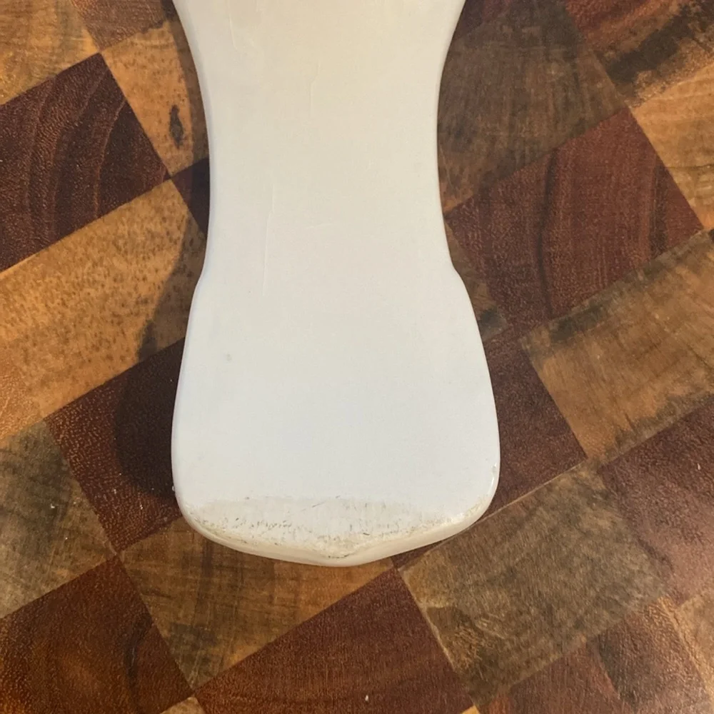 THL Ceramic White Spoon Rest